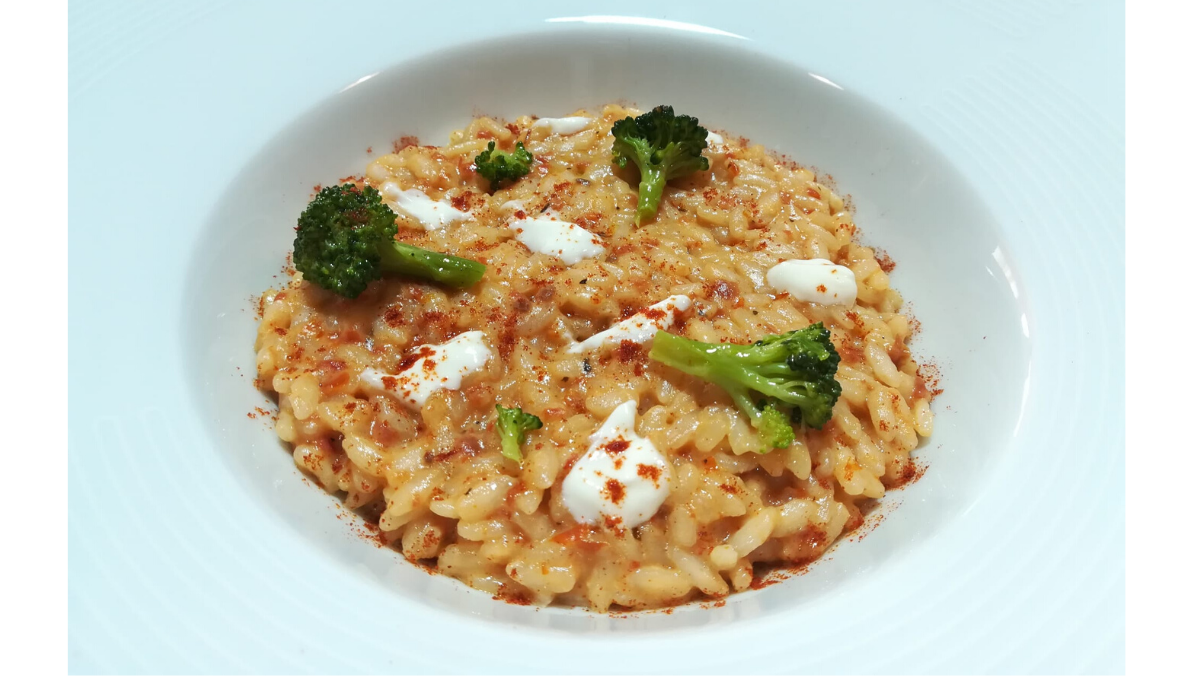 Risotto con pesto di pomodori secchi Tutto Calabria